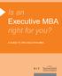 Is an Executive MBA right for you?