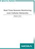 Real Time Remote Monitoring over Cellular Networks. Wayne Chen Marketing Specialist