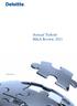 January 2014. Annual Turkish M&A Review 2013