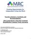 Executive Summary, Conclusion, and Recommendations: 2014 Comprehensive Statewide Vocational Rehabilitation Consumer Needs Assessment