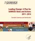 Leading Change: A Plan for SAMHSA s Roles and Actions 2011 2014
