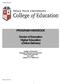 PROGRAM HANDBOOK. Doctor of Education Higher Education (Online Delivery)