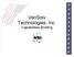 VeriSolv Technologies, Inc. Capabilities Briefing
