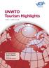 UNWTO Tourism Highlights