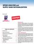 SPEND ANALYSIS and SUPPLY BASE RATIONALIZATION