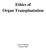 Ethics of Organ Transplantation