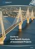 Guide to COST-BENEFIT ANALYSIS of investment projects
