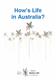 How s Life in Australia?