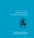 Modernisation of Higher Education
