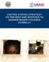 United States Strategy to Prevent and Respond to Gender-based Violence Globally