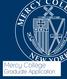 Mercy College. Graduate Application