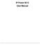 IP Power 9212 User Manual