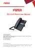 F52 VoIP Phone User Manual