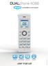 DUALphone 4088. user manual. and landline in one handset DUALPHONE 4088 USER MANUAL V13