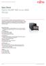 Data Sheet Fujitsu CELVIN NAS Server Q802 Storage