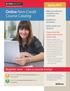 Online Non-Credit Course Catalog