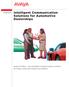 OVERVIEW Intelligent Communication Solutions for Automotive Dealerships