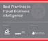 Best Practices in Travel Business Intelligence