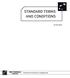 Standard Terms and Conditions