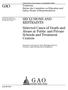 GAO. SECLUSIONS AND RESTRAINTS Selected Cases of Death and Abuse at Public and Private Schools and Treatment Centers