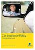 Car Insurance Policy. Comprehensive. Important. Please read and keep it safe.
