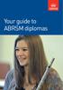 Your guide to ABRSM diplomas
