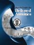 Buyer s Guide for. Deferred Annuities. For personal, non-commercial use only.