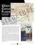 S T R U C T U R. In the early morning of April 13, 1992, dozens of downtown. G re a t C h i c a g o F l o o d. magazine. t h e.