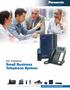 KX-TDA50G Small Business Telephone System. Panasonic System Networks Company of America. Home and Business Communications