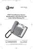 AT&T Small Business System Speakerphone with Intercom and Caller ID/Call Waiting 974