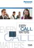 KX-TDA15/30 BROCHURE EVERY VERY CALL ALL MATTERS