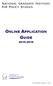 ONLINE APPLICATION GUIDE 2015-2016