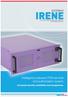 IRENE. Intelligence between POS terminal and authorization system. Gateway. Increased security, availability and transparency.