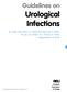 Guidelines on Urological Infections