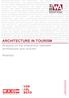 ARCHITECTURE IN TOURISM