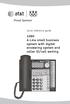 Quick reference guide. 1080 4-Line small business system with digital answering system and caller ID/call waiting