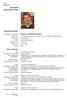 Europass Curriculum Vitae