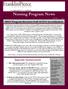 Nursing Program News