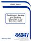 Condition of Nursing and Nursing Education in the Commonwealth