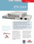 ETX-204A Carrier Ethernet Demarcation Device