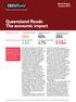 Queensland floods: The economic impact