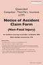 Notice of Accident Claim Form