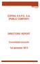 COFINA, S.G.P.S., S.A. (PUBLIC COMPANY) DIRECTORS REPORT