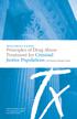 National Institute on Drug Abuse Principles of Drug Abuse Treatment for Criminal Justice Populations A Research-Based Guide
