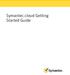Symantec.cloud Getting Started Guide
