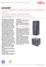 Datasheet Fujitsu PRIMERGY CX1000 S1 with 38 cloud server nodes The Cool-Central Architecture