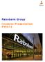 Rabobank Group Investor Presentation FY2012