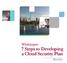 Whitepaper: 7 Steps to Developing a Cloud Security Plan