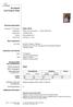 Europass Curriculum Vitae
