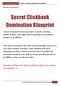 Secret Clickbank Domination Blueprint